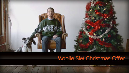 iiNet Mobile SIM Christmas Offer Ad